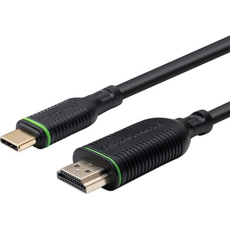 Microconnect MC-USBCHDMI5 adaptador de cable de vídeo 5 m HDMI tipo A (Estándar) USB Tipo C Negro