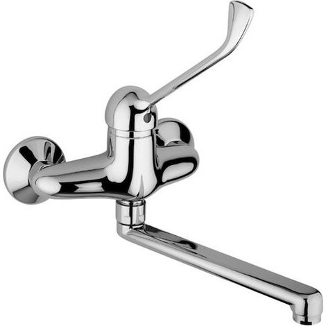 PAFFONI Nettuno due rubinetto cucina a parete codice prod: ND302CR (1/2)
