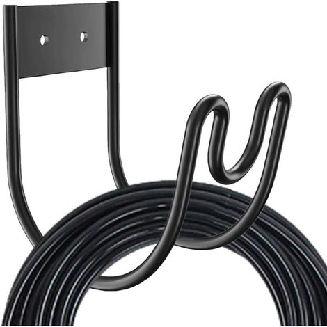 Wall mounted hose holder Wall mounted hose reel Garden hose wall holder Wall mounted hose holder, Wall mounted hose holder, Weatherproof hose wall holder, Wall mounted hose organizer (1/5)