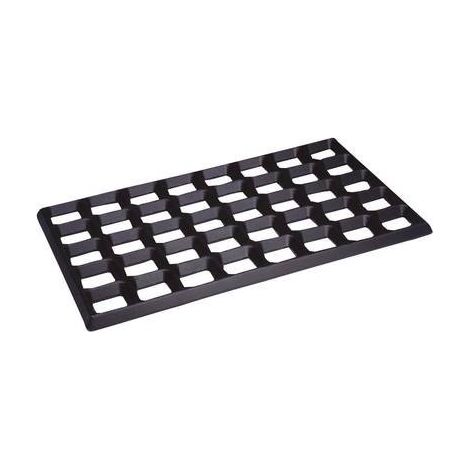 BJZ C-187 625 Tappeto a griglia ESD Nero (L x L x A) 610 x 370 x 20 mm (1/2)