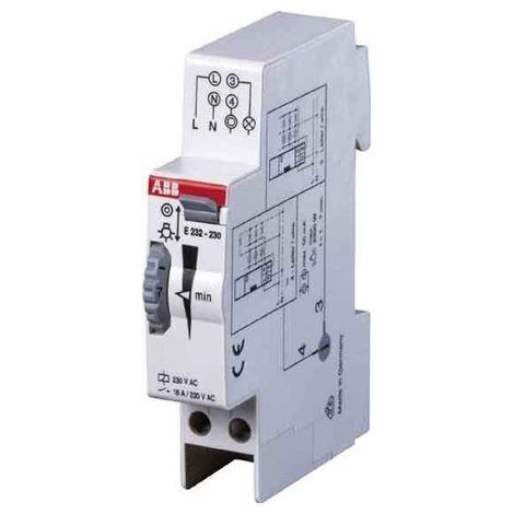 ABB E232E-230N - Treppenlichtzeitschalter - 230 V, 0,5-20 min (E232E-230N)