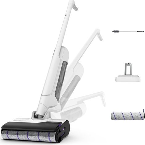 Aspirateur Laveur sans Fil - Blanc (1/5)