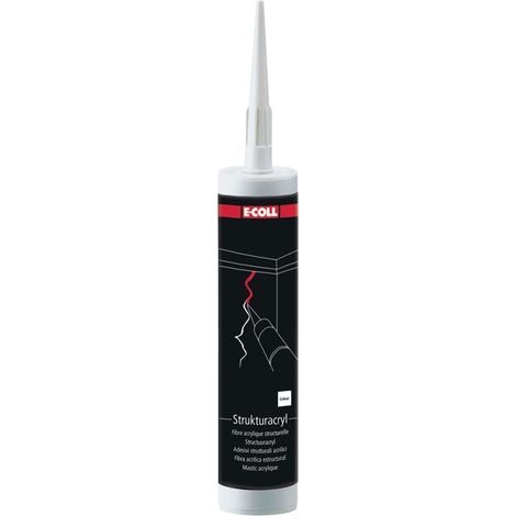 E-COLL Strukturacryl 310ml weiß