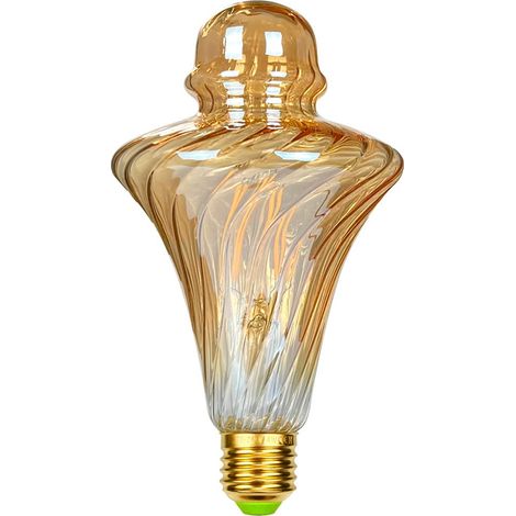Ampoule Vintage Twist Cone 4W 2500K Blanc Chaud - Ampoule Edison Décorative (1/5)