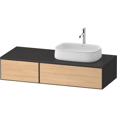 Duravit Zencha Meuble sous-lavabo avec console, 1300x550mm, 2