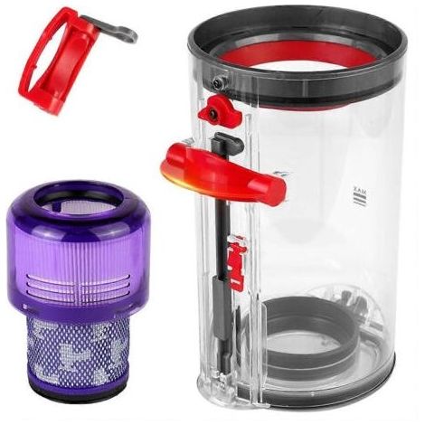 Grand bac à poussière pour aspirateur V15 SV14 SV15 SV22. Remplacez le bac à poussière par un filtre HEPA. (1/5)