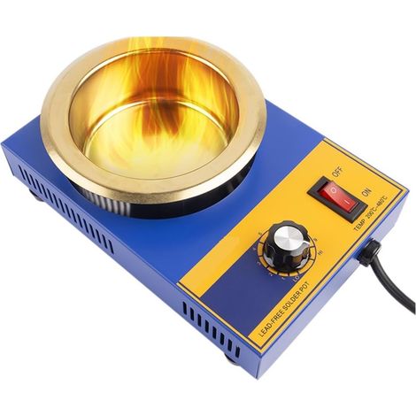 Pot à souder sans Plomb à température réglable, poêle à étain, Four de, dessoudage à température 200 ℃-480 ℃(MT-C) (1/5)