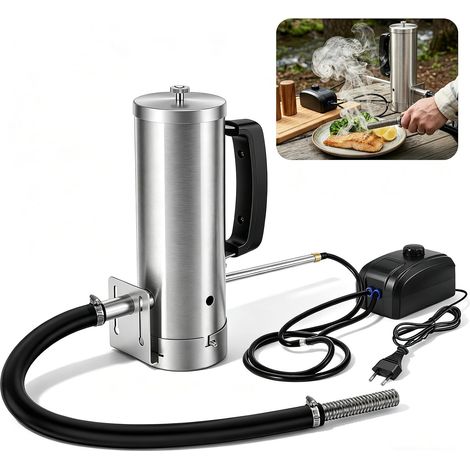 Portable Cold Smoke Generator 304 Stainless Steel Electric Smoker for Smoking Meat, Fish and Cheese for Your Smoker or BBQ (1/5)