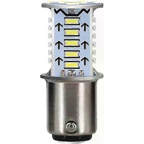 Ampoules LED universelles pour feux de freinage stroboscopiques de moto, feux arrière de stationnement et de recul de voiture, feux de freinage automatiques, feu arrière de moto, 1/2 pièces (1 pièce b (1/5)