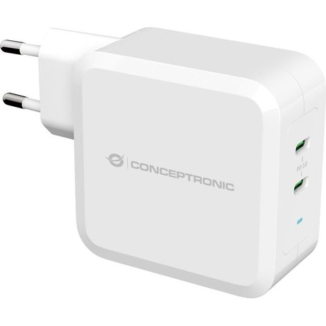 Conceptronic ALTHEA08W Caricabatterie per dispositivi mobili Universale Bianco AC Interno (1/3)