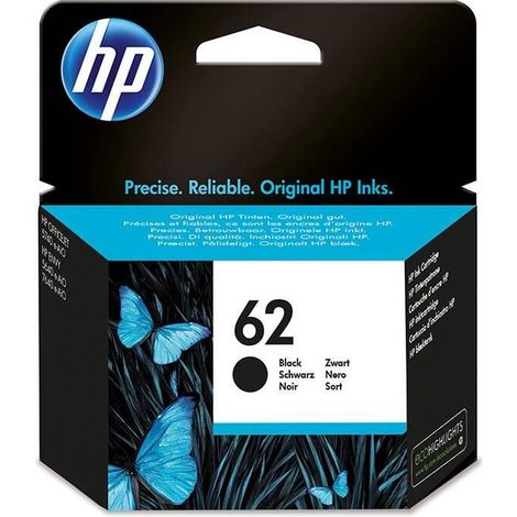 HP 62 schwarze Tinte