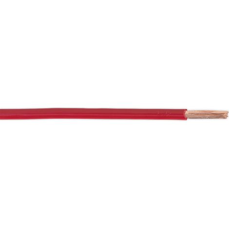 Sealey Automotive Cable Thin Wall Single 3mm� 44/0.30mm 30m Red AC4430RE