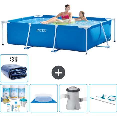 Intex Piscina con struttura Rettangolare - 220x150x60 cm - 7-pezzi  S20015 (1/5)