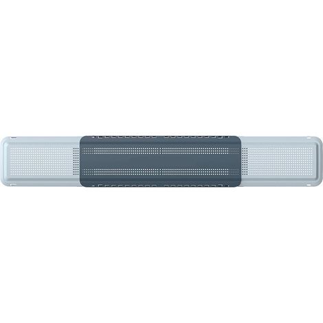 Déflecteur de climatiseur rétractable et suspendu pour empêcher le soufflage direct, aile de ventilation bleue (1/5)