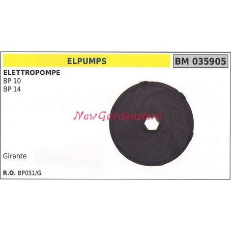 Girante ELPUMPS elettropompa BP 10 14 035905