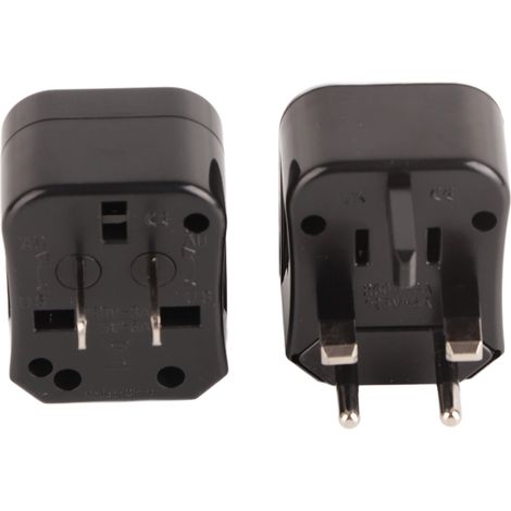 Adaptateur Universel de Voyage - Prise Multiple avec 4 Fiches Interchangeables pour Tous les Pays (1/5)