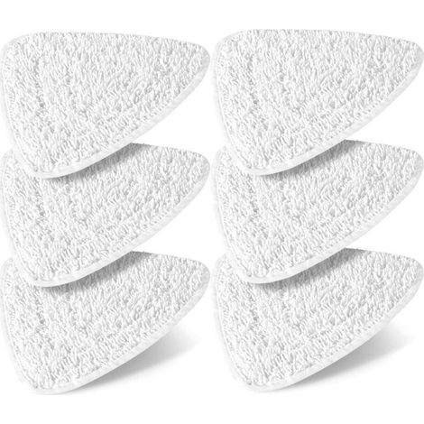 Paquet de 6 pour housse de remplacement pour nettoyeur vapeur Vilead Compatible avec les housses de remplacement pour nettoyeur vapeur vileda Steam et le nettoyeur vapeur Vileda Steam PLUS, chiffons p (1/4)