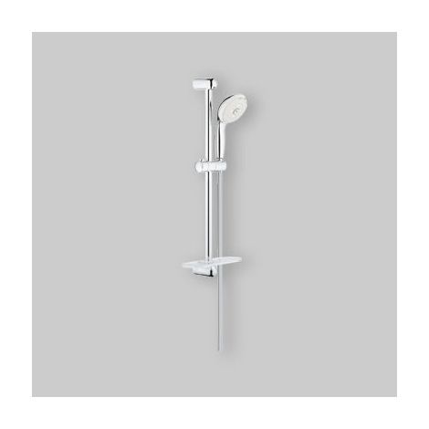 Set Saliscendi Doccia Con Portasapone Tempesta 100 3 Getti Slp Cromo (1/5)