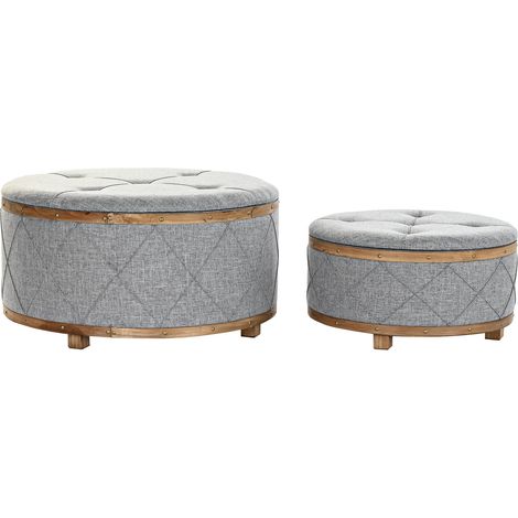 Set 2 Holz Polyester Schuhe 80x80x43 Holz Polyester Material mehrfarbig Farbmaterial Familienschuhe und Futures Details Details (1/4)