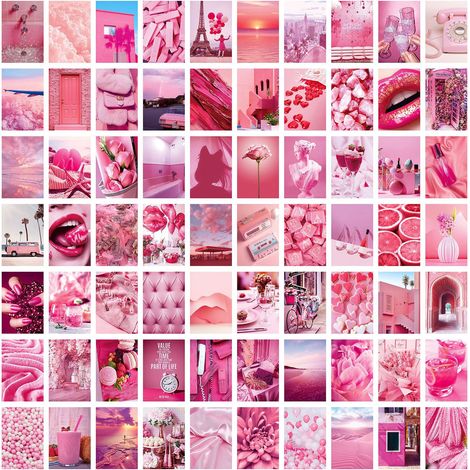 Kit Collage Murale - 70 Photos 10 x 15 cm - Carton Épais - Décoration Intérieure Personnalisable pour Chambre à Coucher - Lot de 1 (1/5)
