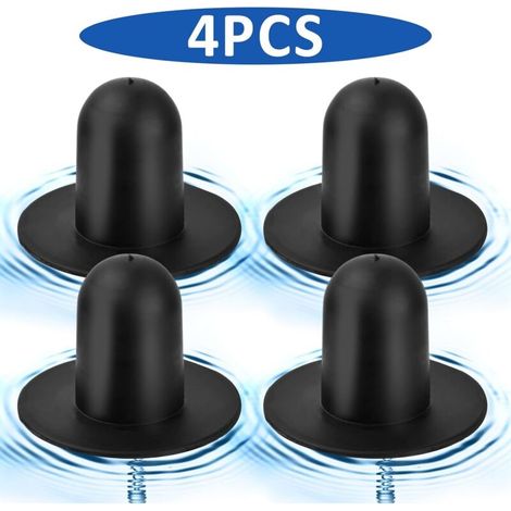 4 Pcs Bouchons de Piscine Bouchon Vidange de Piscine Pièces de Rechange en Plastique Bouchon de Trou de Crépine de Pompe de Filtre Bouchon de Piscine (1/3)