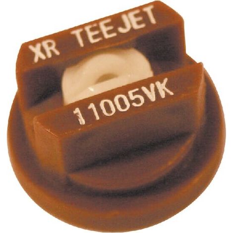 Flachstrahldüse XR 110° braun Keramik TEEJET XR11005VK