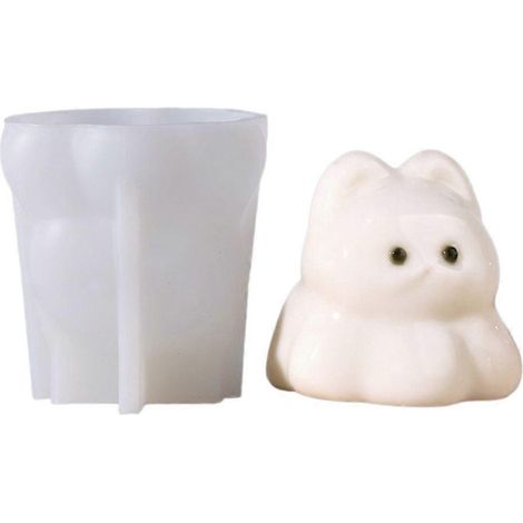 Moule en silicone pour pudding au lait, moule pour glaçons en poudre, moules à chocolat en forme de chien (1/4)