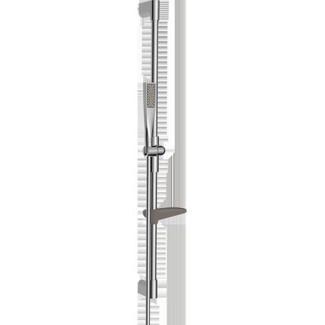 Hansa Aurelia - Set doccetta, asta saliscendi e flessibile, cromo 47150120
