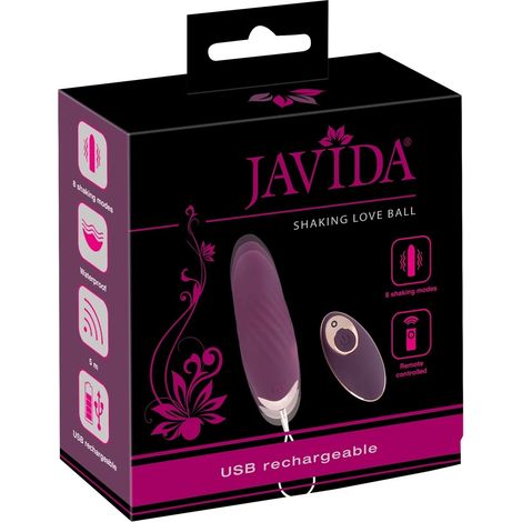 Javida - Bola de amor vibratoria con control remoto inalámbrico (1/5)