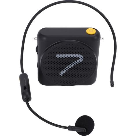 Amplificateurs vocaux portables WA1 avec casque-micro sans fil pour enseignants, entraîneurs et guides touristiques (1/5)