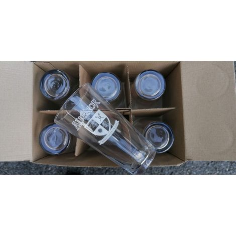 Lot de 6 verres Alienor - 25 cl - Verres à bière neufs