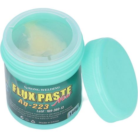 Pâte de flux de colophane, pâte à souder écologique pour cuivre, étain et fers à souder, 100 g