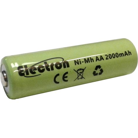 Batteria ricaricabile Ni-Mh stilo AA 1,2V 2000mAh