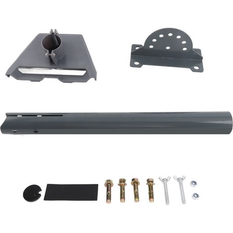 Ortviai Support de Toit pour Antenne Starlink Gen 3 – Pivot Réglable 360°/180°, Métal Robuste, Gris, pour Camping-car, Bateau