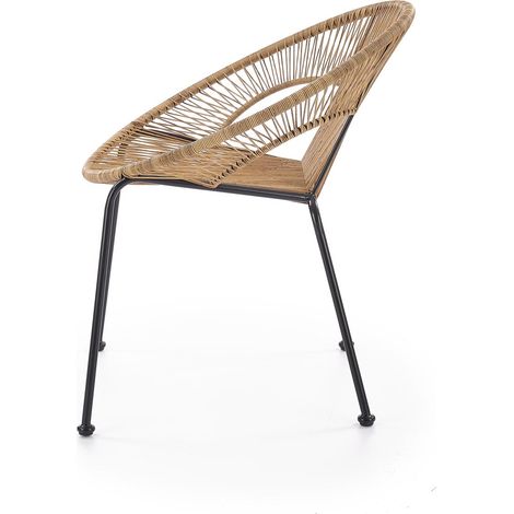 NON Fauteuil, Chaise de jardin, osier (1/5)