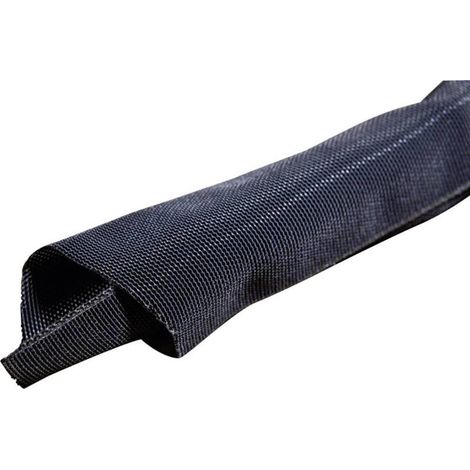 DSG Canusa funda trenzada negra autoajustable de poliéster