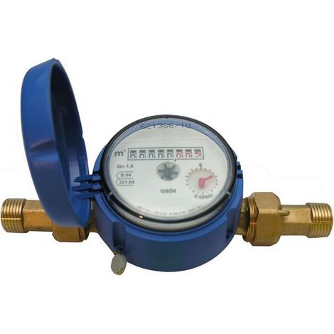 CONTATORE PER ACQUA SUPER DRY MODELLO ASCIUTTO 3/4 METER (1/4)