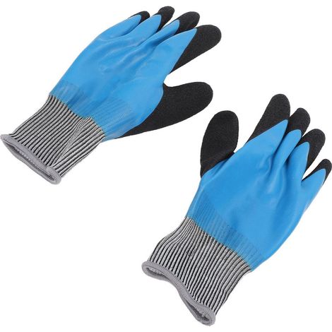 Gants isolants électricien, 380 V à 1000 V, caoutchouc haute tension, travaux électriques professionnels, sécurité ignifuge (1/5)