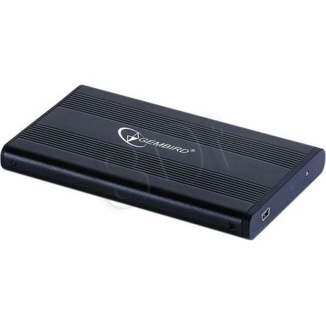 Boîtier pour disque dur Gembird EE2-U2S-5, noir, 2,5 pouces (1/2)