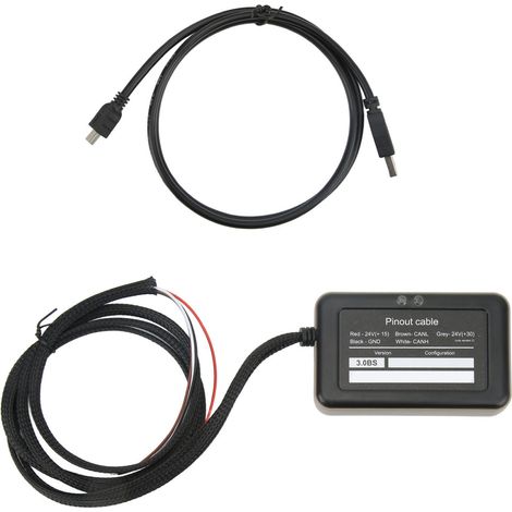 Kit Diagnostic 8-en-1 OBD2 Scanner avec Adaptateur de Programmation pour Camions Mercedes-Benz, Outil de Dépannage Multifonctionnel (1/5)