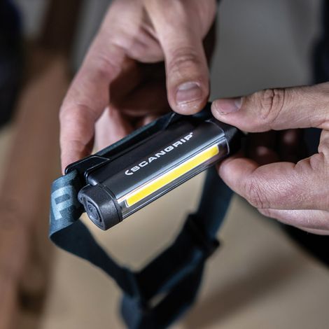 SCANGRIP Akku-Stirnlampe Flex Wear Kit 75-150Lumen (1/5)