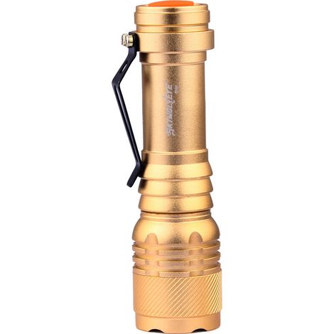 Wiederaufladbare EDC-Schlüsselanhänger-Taschenlampe mit eingebautem Akku für den täglichen Gebrauch (Akku nicht im Lieferumfang enthalten) (1/3)
