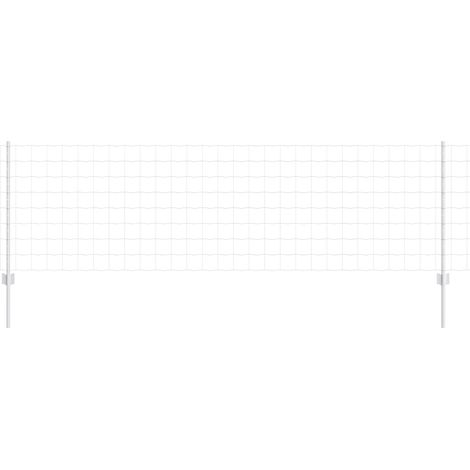 Maison Exclusive - Geschweißter Drahtzaun 10 x 0,8 m (B x H) Feue