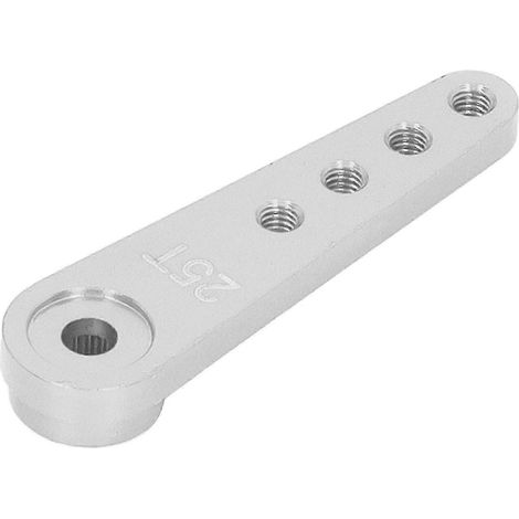 Bras de servo unilatéral 25T en aluminium pour radiocommande 1/10 et 1/8, corne de direction universelle (1/5)