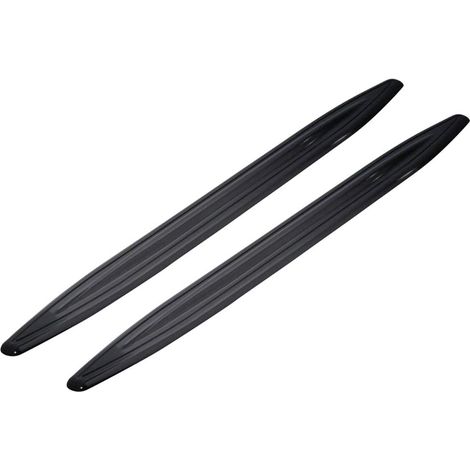Jeu de bandes de protection de pare-chocs 150x15mm - Auto-adhésif - Noir - Jeu de 2 pièces (1/2)