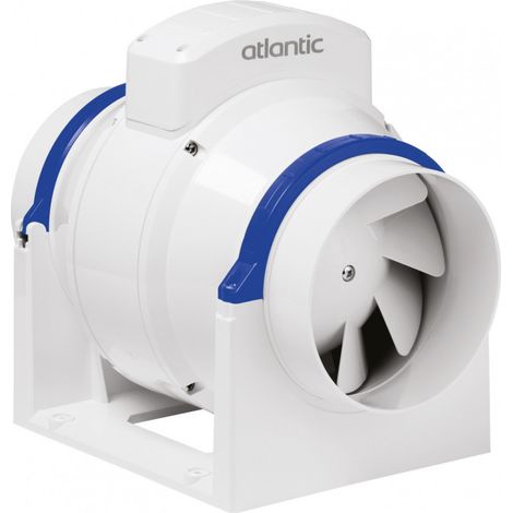 Atlantic – Extracteur de conduit VMC Easy 125 mm – Débit d'air 200/230/340 m³/h – Moteur à 3 vitesses – 123187