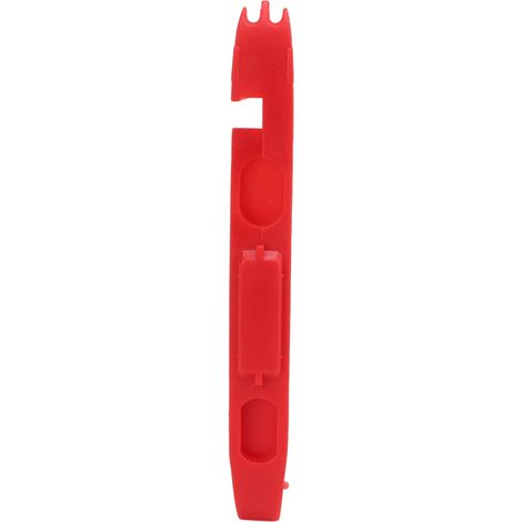 Levier de pneu vélo, outil de réparation pour démontage pneus route et VTT, poignée ergonomique rouge. (1/5)