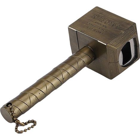 Ouvre-bouteille Marteau de Thor, ouvre-bouteille créatif pour bar à domicile, bronze (1/5)