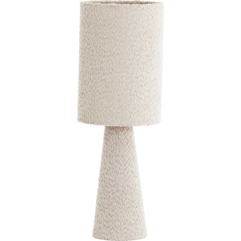 Light & Living - tischlampe - Micky - beige - textil - stehlampe