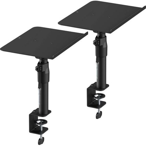 My Wall HS37L Pied pour haut-parleur inclinable, réglable en hauteur, rotatif noir 2 pc(s) (1/4)